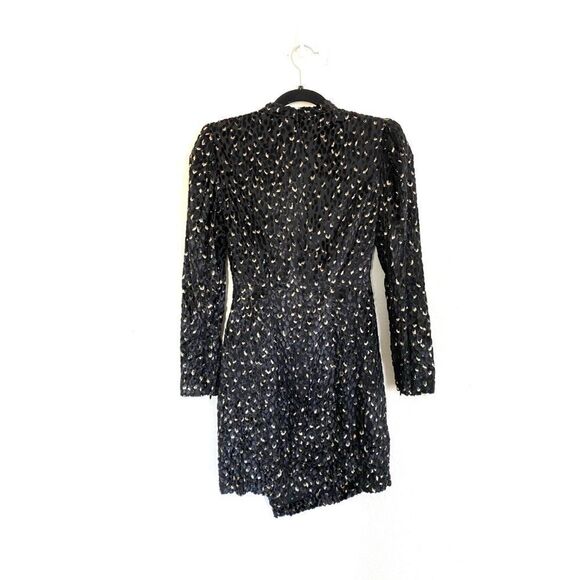 A.L.C. Jane Velvet Padded shoulder mini Dress - Picture 11 of 13